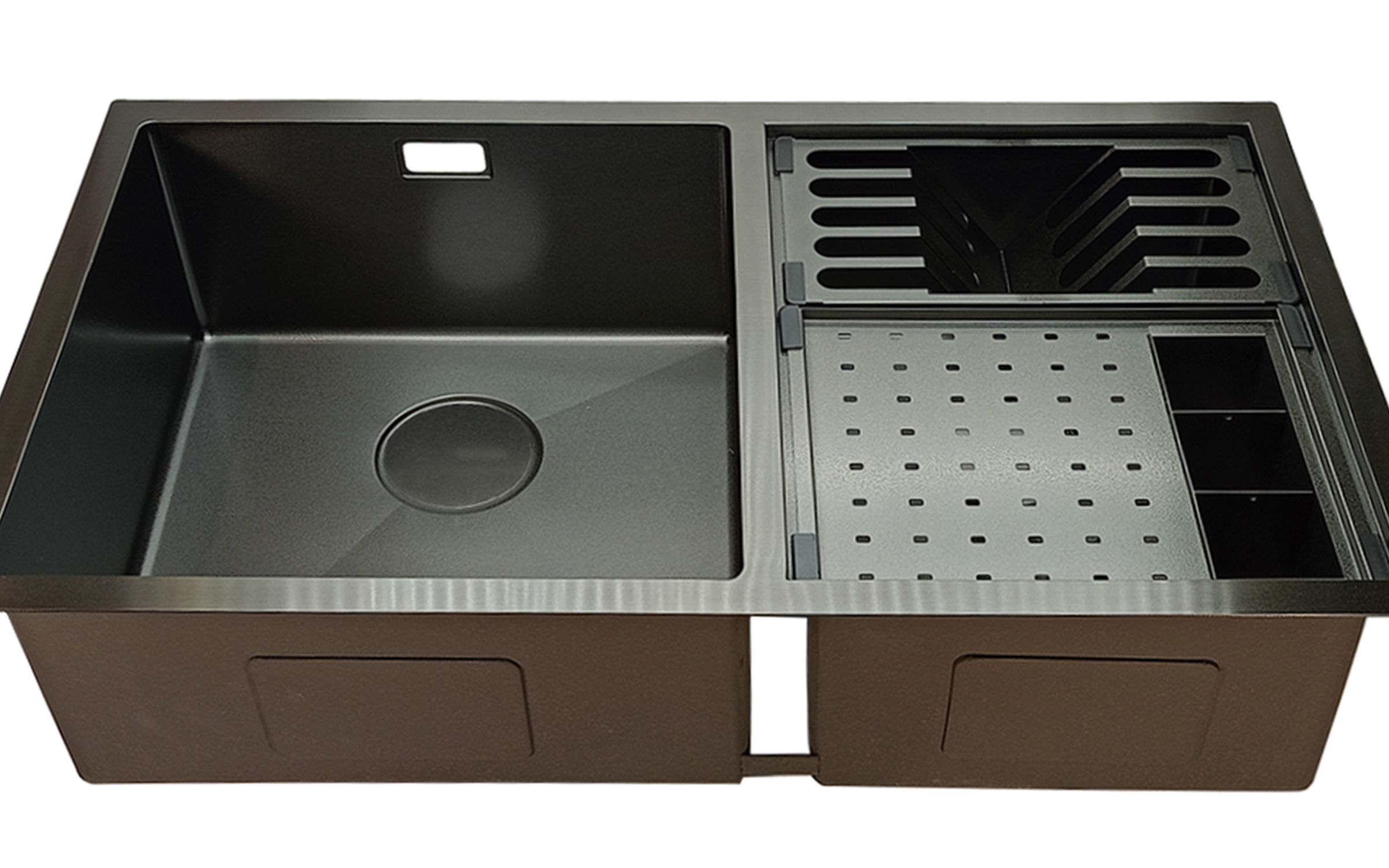 Chiuveta multifunctionala IVENTO K/ 20L.041.32, negru  4